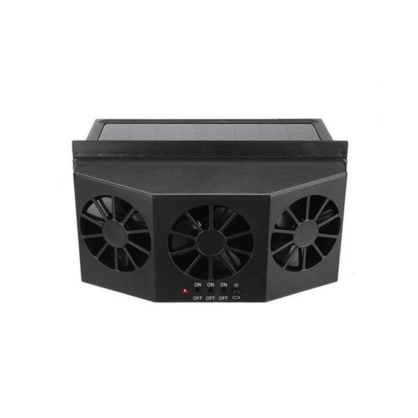 Three-fan ultra-small volume rapid cooling ventilation fan