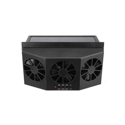 Three-fan ultra-small volume rapid cooling ventilation fan