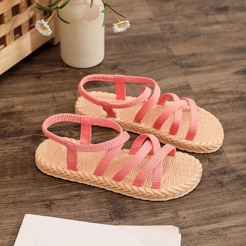 Travel espadrilles sandals