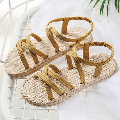 Travel espadrilles sandals