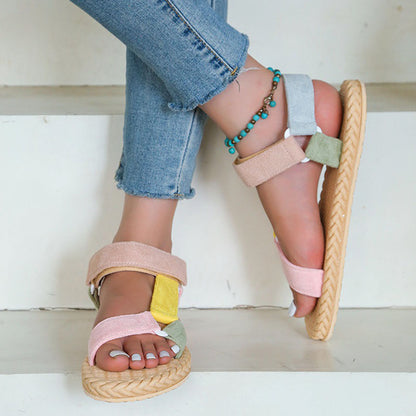 Two wear flat sandals