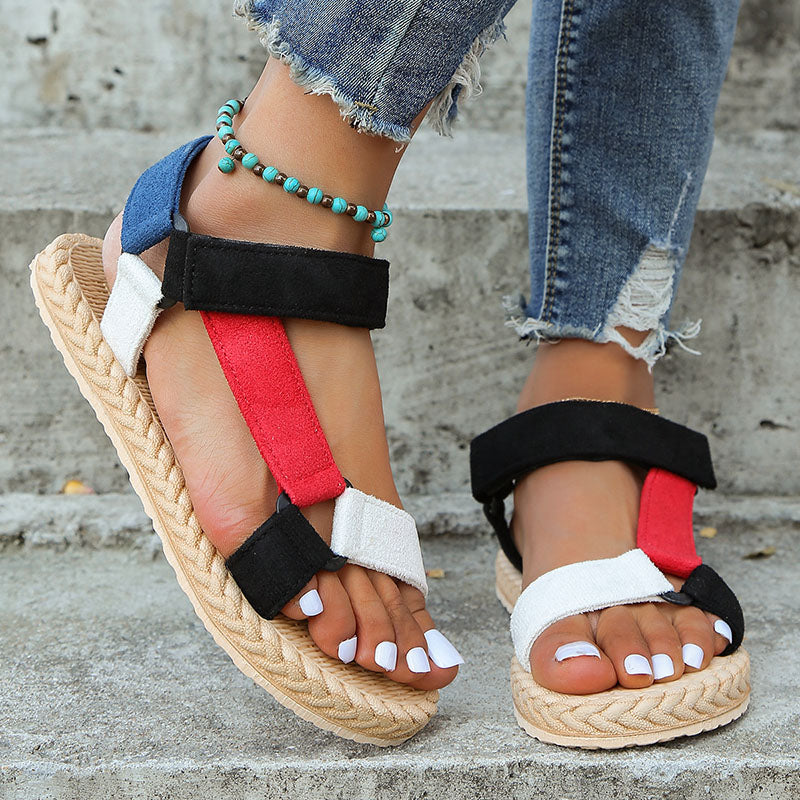 Two wear flat sandals