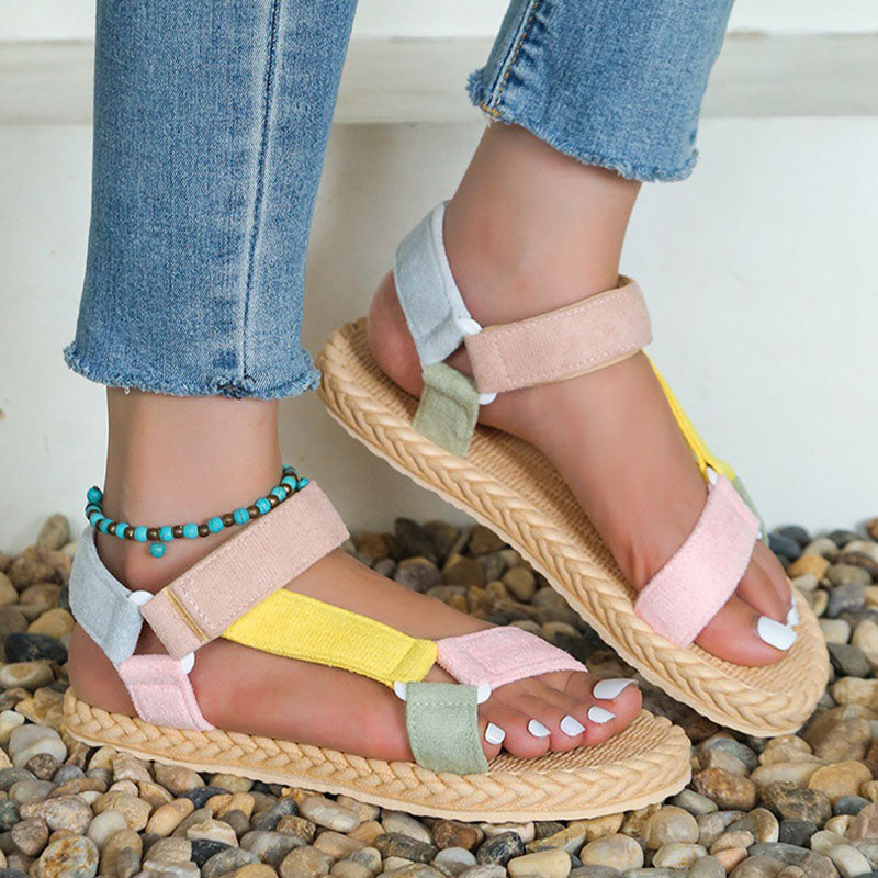 Two wear flat sandals