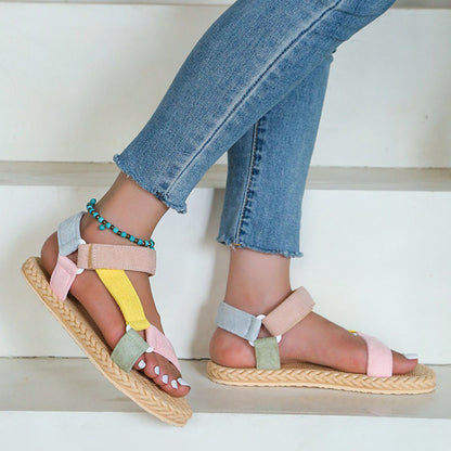 Two wear flat sandals