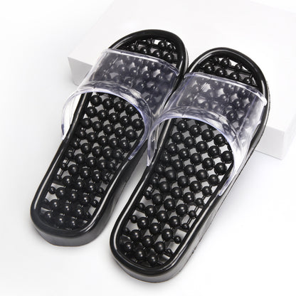 Crystal Massage Hollow Slippers