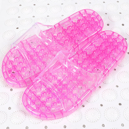 Crystal Massage Hollow Slippers