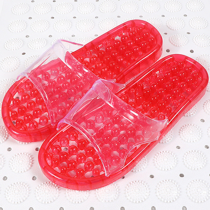 Crystal Massage Hollow Slippers