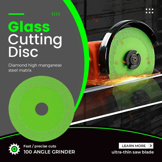 Eco-friendly glass cutting discs with German craftsmanship