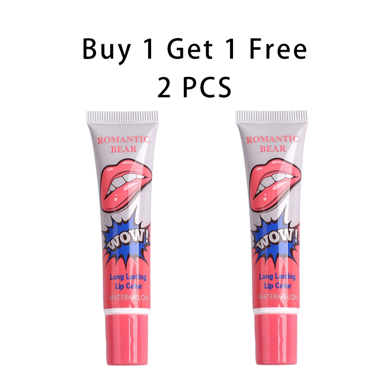 Peel-off liquid lip gloss