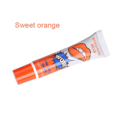 Peel-off liquid lip gloss