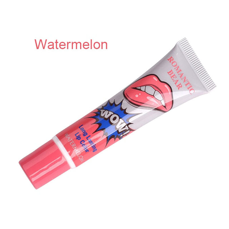 Peel-off liquid lip gloss