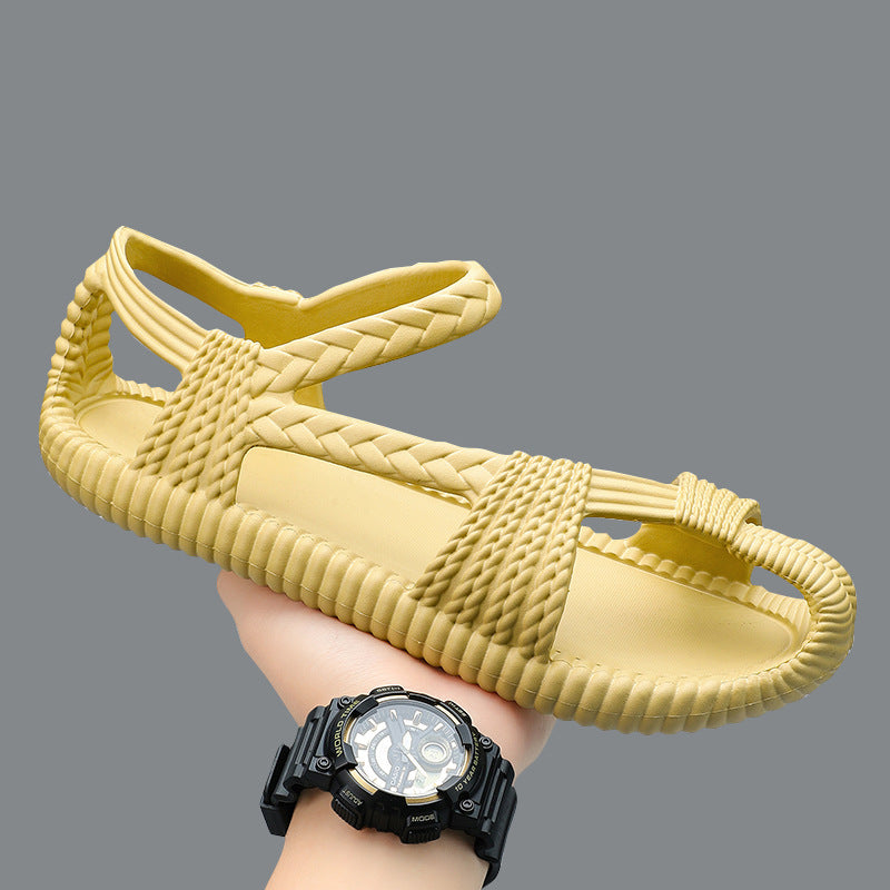 Retro woven outdoor casual shoes