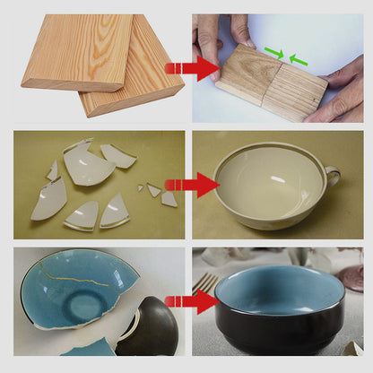 Quick-drying oily glue