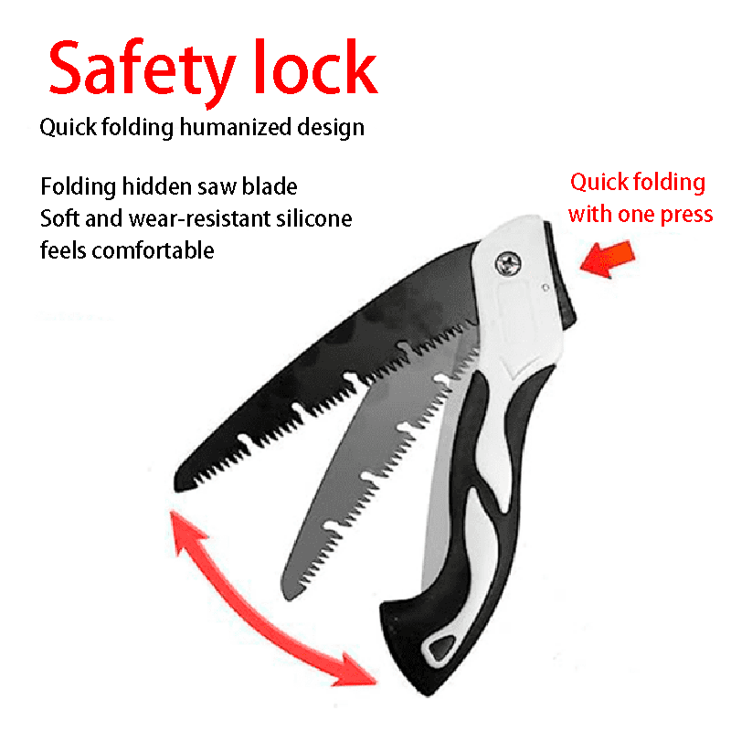 Folding saw anti-rust hand pull hacksaw