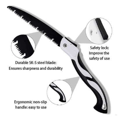 Folding saw anti-rust hand pull hacksaw