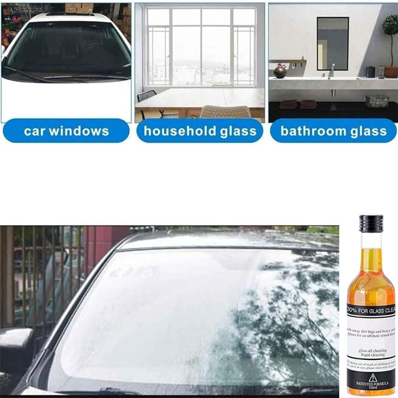 Powerful Windshield Cleaner for Both Home and Car Use