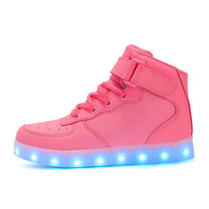 LED illuminated shoes