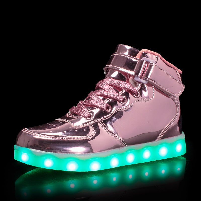 LED illuminated shoes