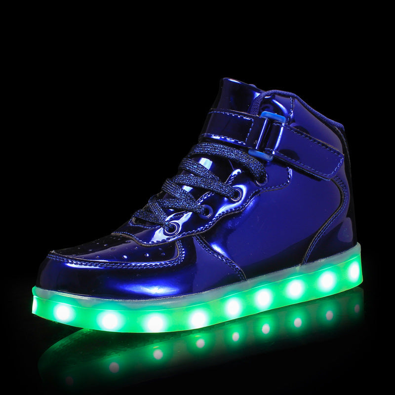 LED illuminated shoes