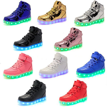 LED illuminated shoes