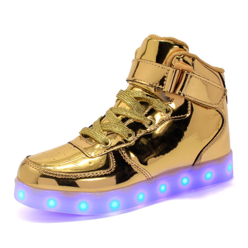 LED illuminated shoes