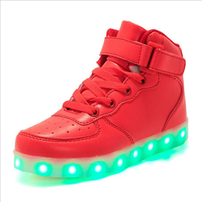 LED illuminated shoes