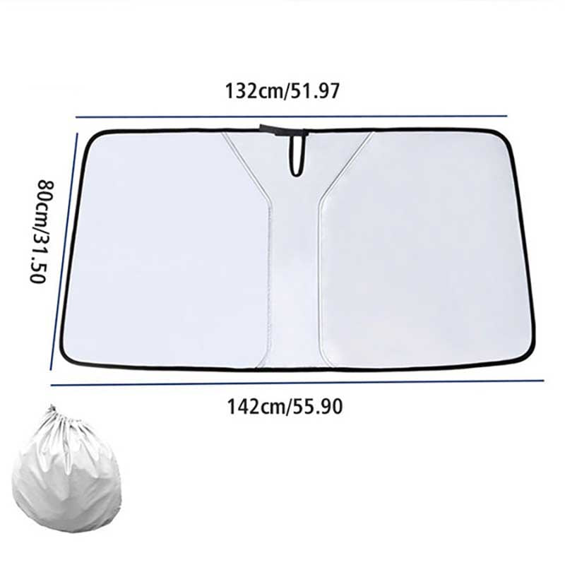 Foldable Windshield Sunshade