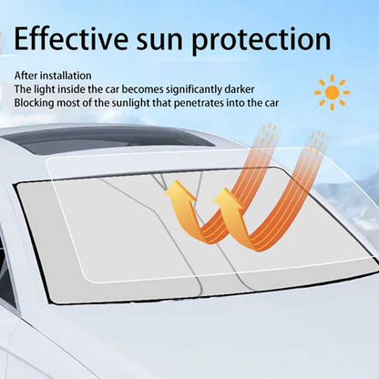 Foldable Windshield Sunshade