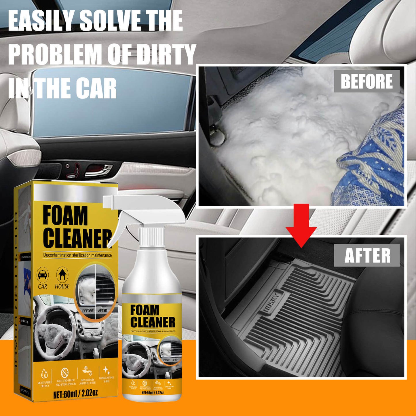 Multi-purpose Foam Cleaner