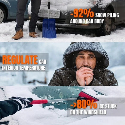 Multifunctional antifreeze electromagnetic car aromatherapy snow remover