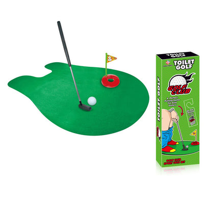 Toilet golf course mini trainer