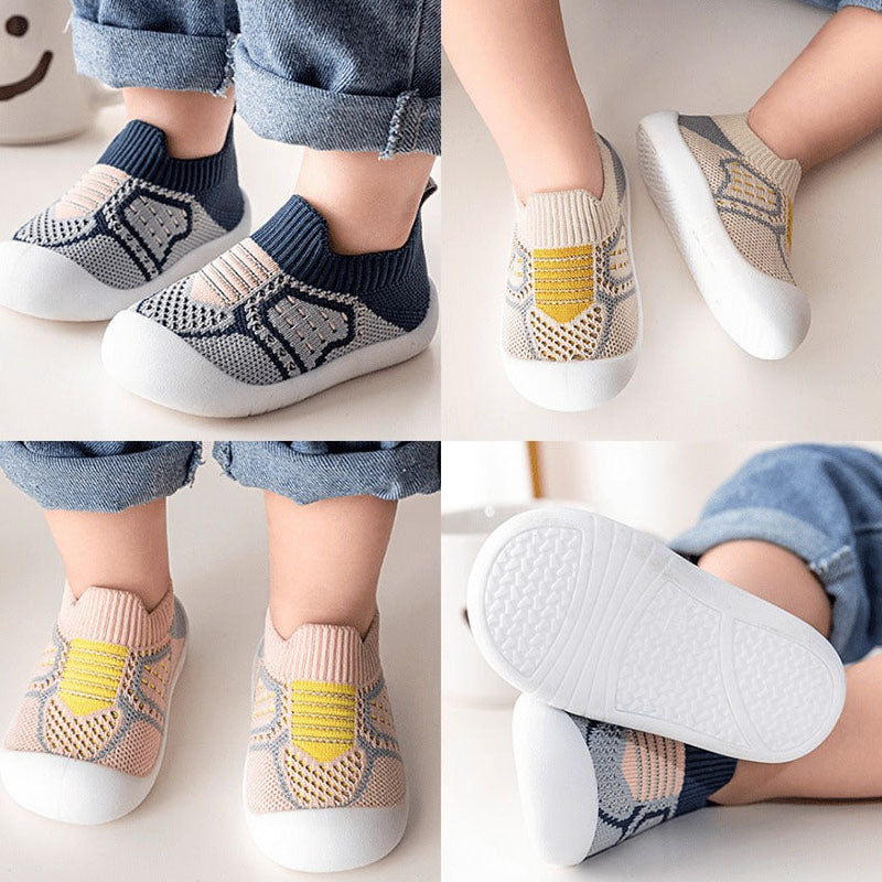 Breathable mesh children's socks and boots