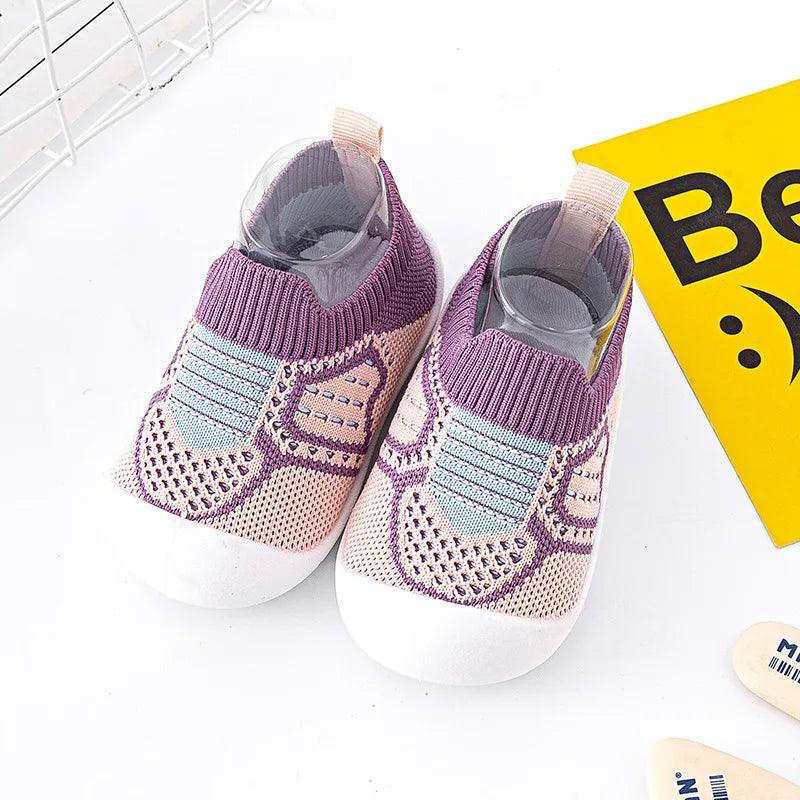 Breathable mesh children's socks and boots