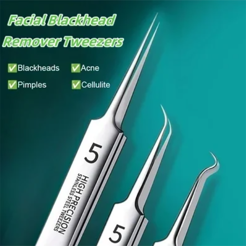 Professional Facial Blackhead Remover Tweezers