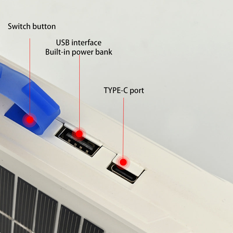 Solar camping light