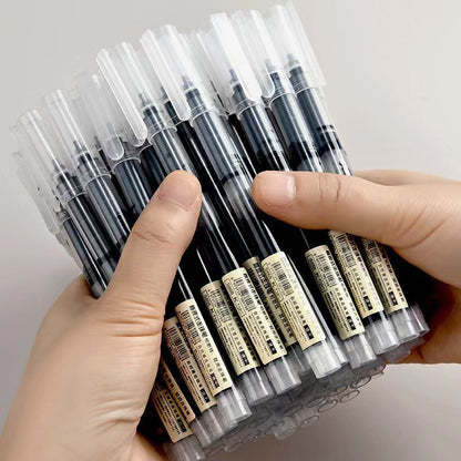 Rollerball Pen Fine Tip Black Gel Ink Pen 0.5 mm