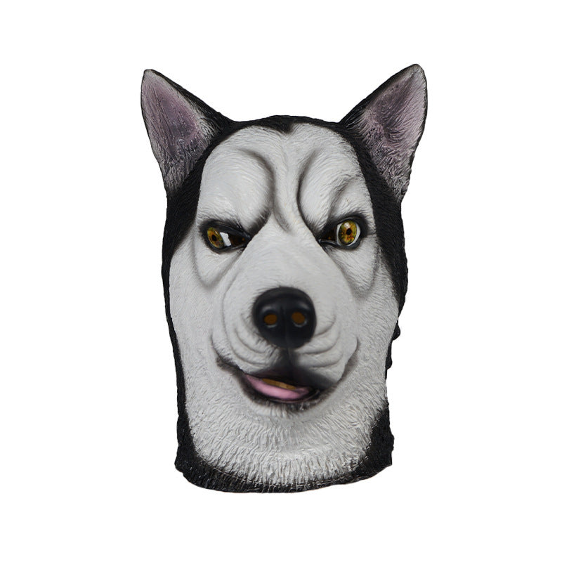 Erha German Shepherd Funny Latex Mask