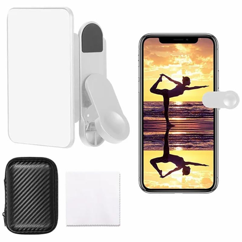 Smartphone Camera Mirror Reflection Clip Kit