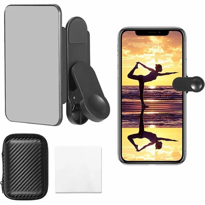 Smartphone Camera Mirror Reflection Clip Kit