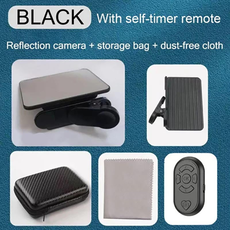 Smartphone Camera Mirror Reflection Clip Kit