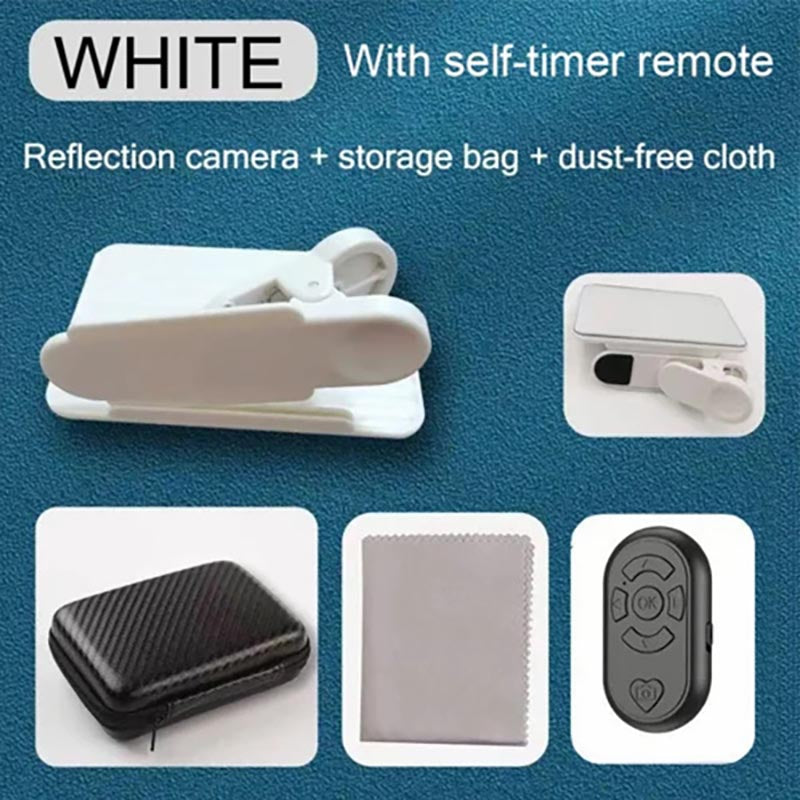 Smartphone Camera Mirror Reflection Clip Kit