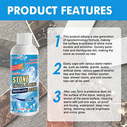 Stone stain remover and renovator