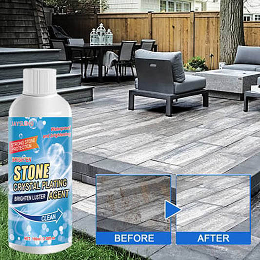 Stone stain remover and renovator