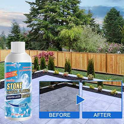 Stone stain remover and renovator