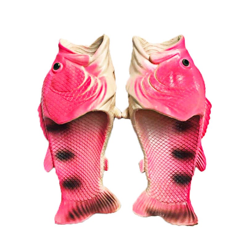 Children's anti-slip funny fish sandals