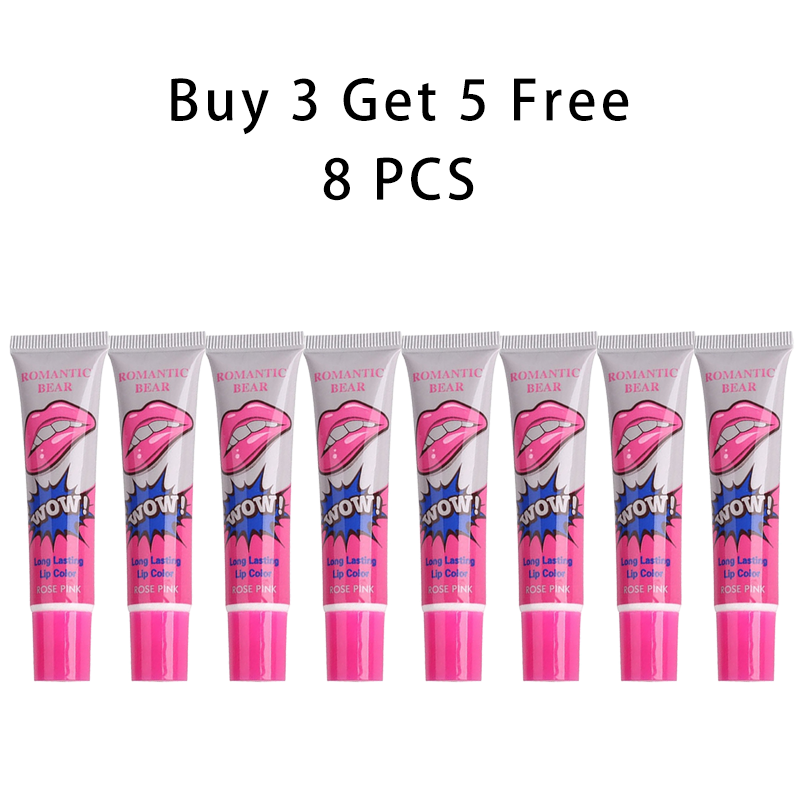 Peel-off liquid lip gloss