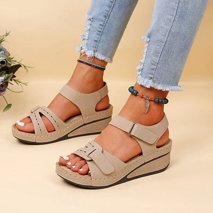 punk wedge sandals