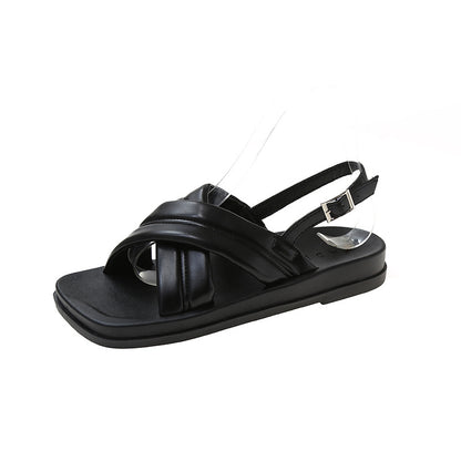 Roman platform summer sandals