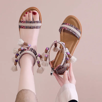 Roman holiday sandals