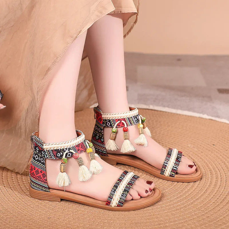 Roman holiday sandals